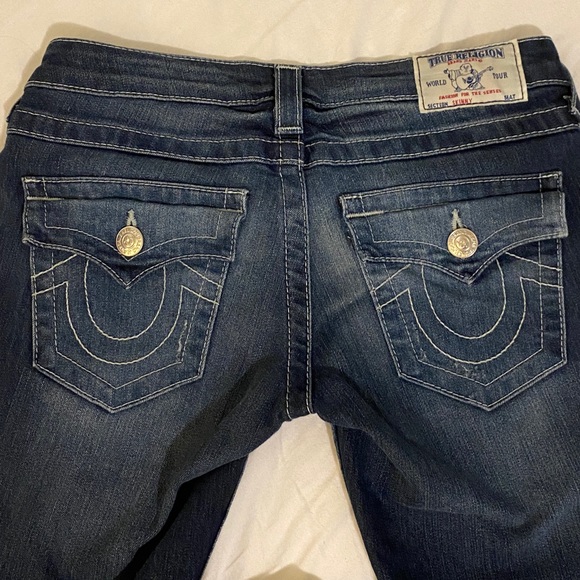 🔥HP🔥True Religion Lost Lagoon Skinny Jeans - Picture 1 of 10